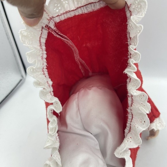 The Danbury Mint Porcelain Doll Waiting for Santa by Elaine Campbell Perfect! - Picture 15 of 16